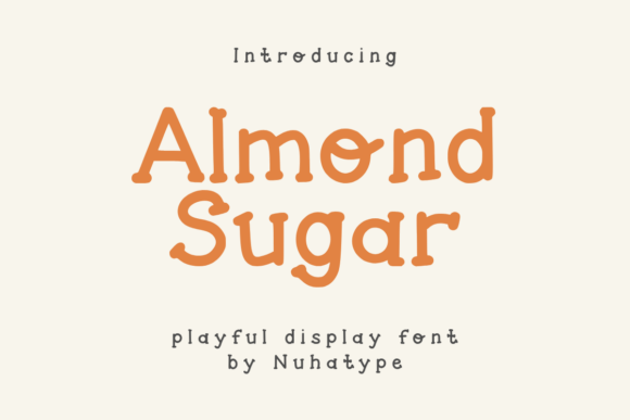 Almond Sugar Font Review and Download