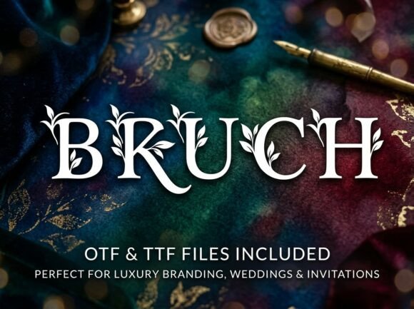 Bruch: A Graceful Display Serif for Elegant Branding