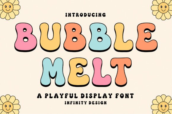 Bubble Melt Font Review and Free Download