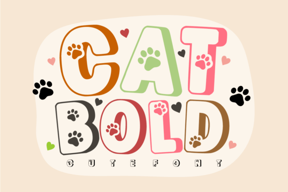 Cat Bold – A Playful Display Font for Branding