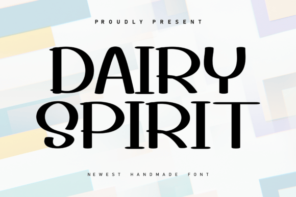 Dairy Spirit: A Handwritten Font for Creative Makers
