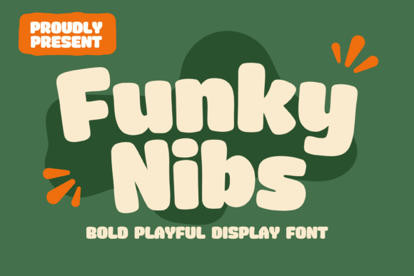 Funky Nibs: A Playful Font for Creative Makers
