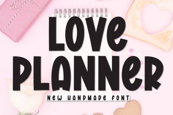 Love Planner Font for Charming Editorial Designs