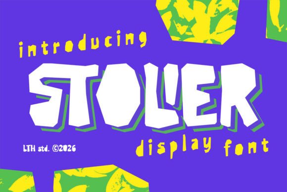 Stolier: A Bold Display Font for Eye-Catching Editorial Design