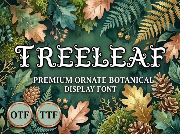 Treeleaf: A Rustic Font That Elevates Branding