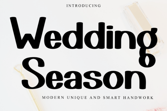 Wedding Season Font for a Polished Brand Look